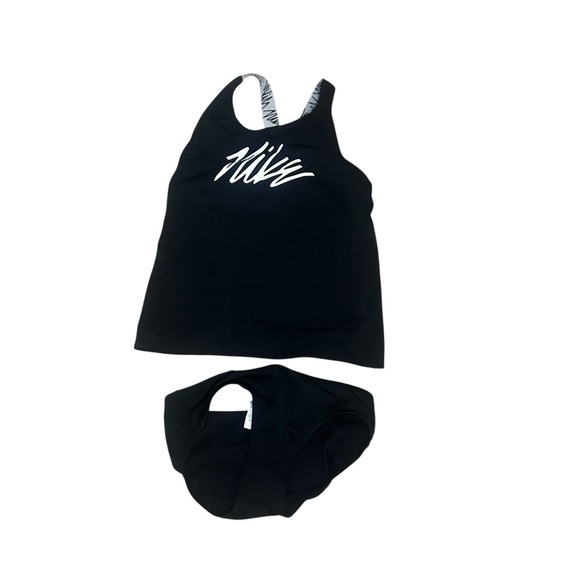 Nike Black swimsuit two piece size medium - Picture 1 of 6